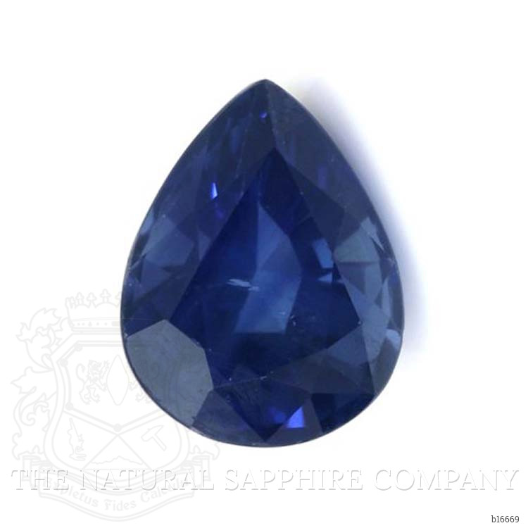 2.33 Ct. Blue Sapphire from Ceylon (Sri Lanka)