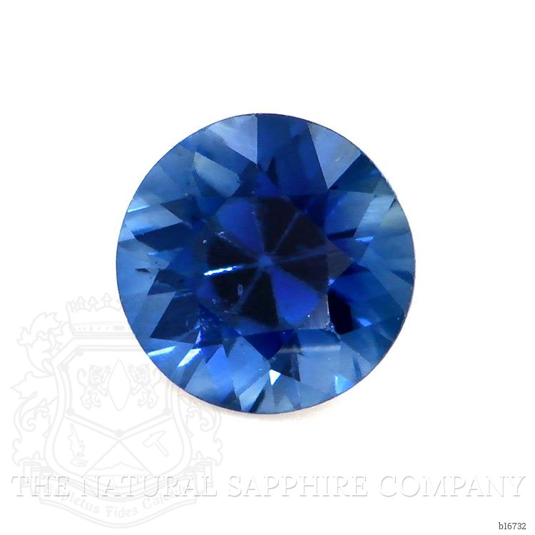 0.59 Ct. Blue Sapphire from Ceylon (Sri Lanka)