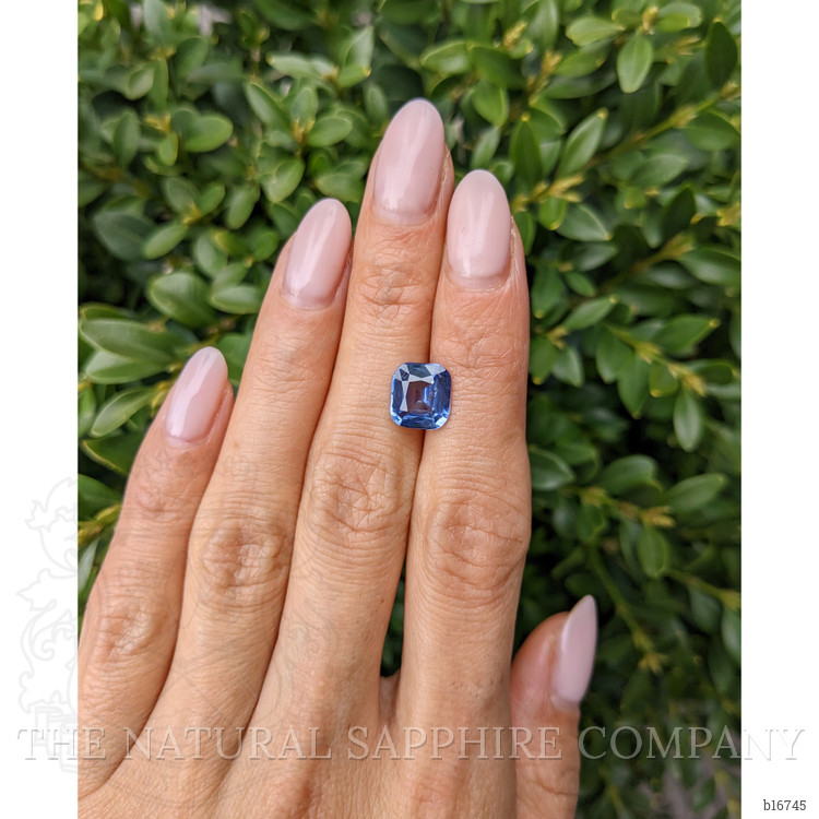 3.26 Ct. Blue Sapphire from Ceylon (Sri Lanka)