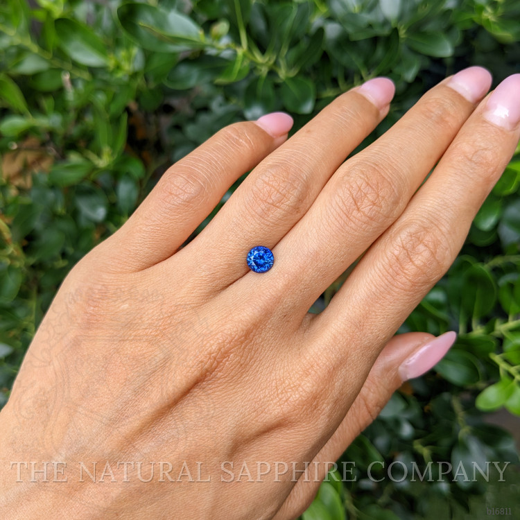 1.30 Ct. Blue Sapphire from Ceylon (Sri Lanka)