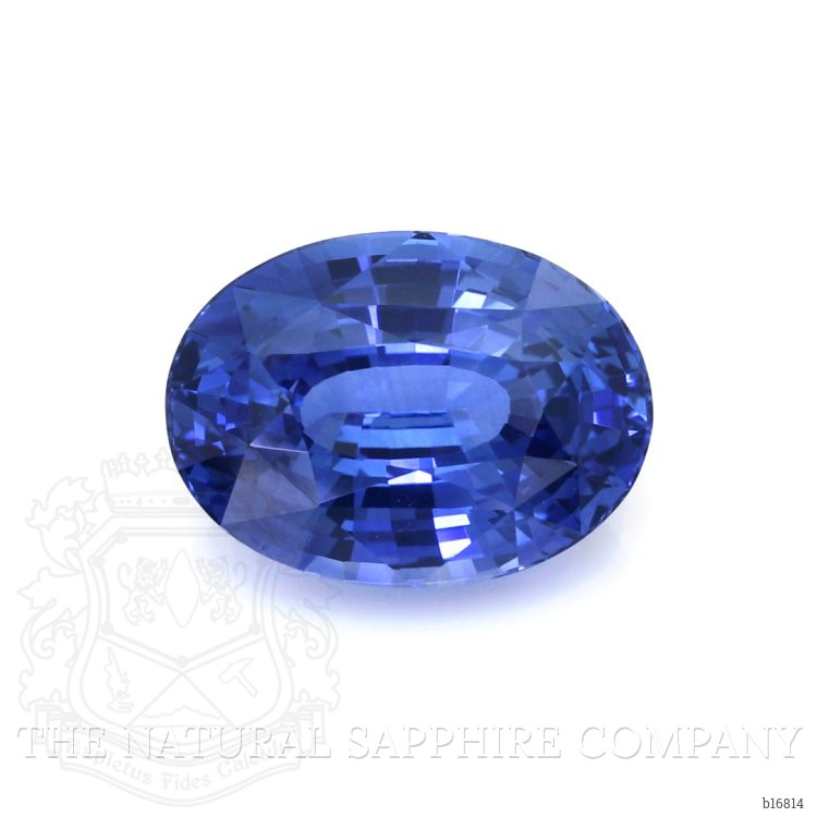 6.14 Ct. Blue Sapphire from Ceylon (Sri Lanka)