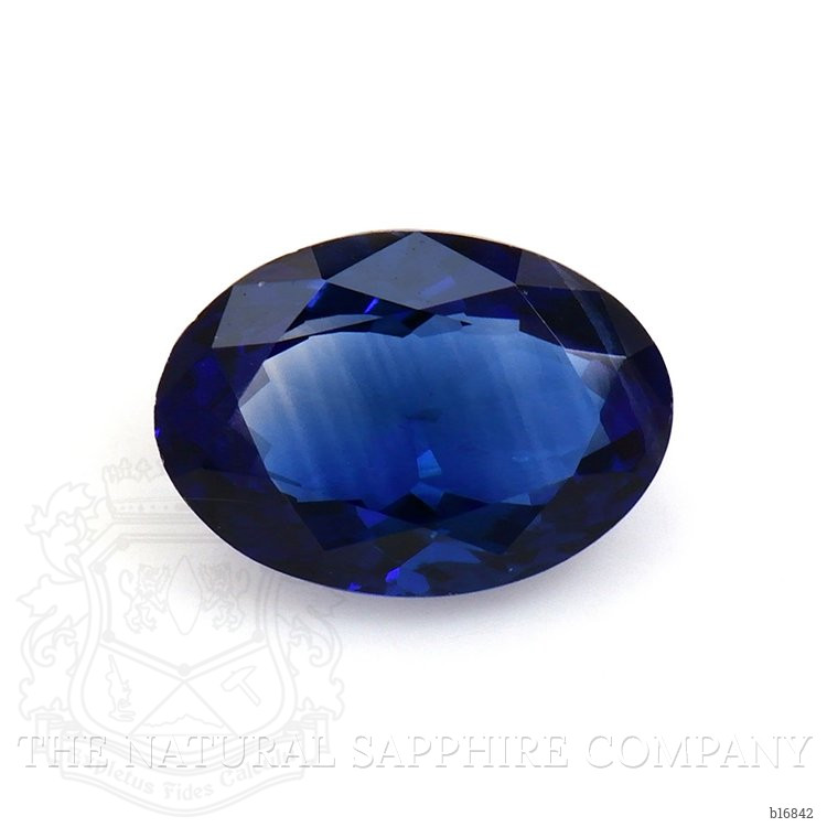 0.84 Ct. Blue Sapphire from Ceylon (Sri Lanka)