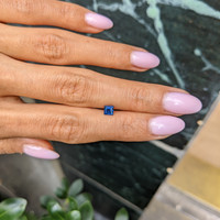 0.50 Ct. Blue Sapphire from Ceylon (Sri Lanka) Life Style