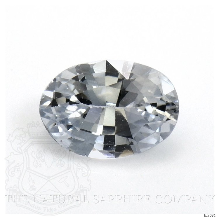 0.83 Ct. Bluish Grey Sapphire from Ceylon (Sri Lanka)