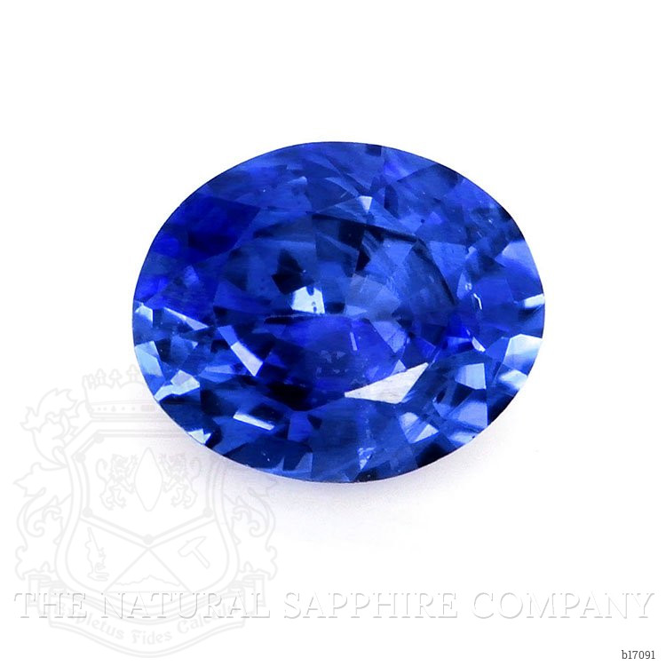 0.74 Ct. Blue Sapphire from Ceylon (Sri Lanka)