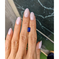 2.02 Ct. Blue Sapphire from Ceylon (Sri Lanka) Life Style