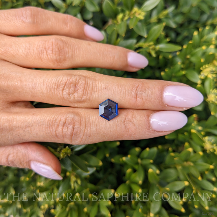 2.01 Ct. Blue Sapphire from Ceylon (Sri Lanka)