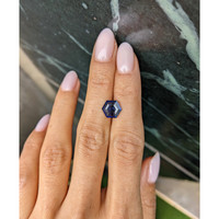 2.01 Ct. Blue Sapphire from Ceylon (Sri Lanka) Life Style