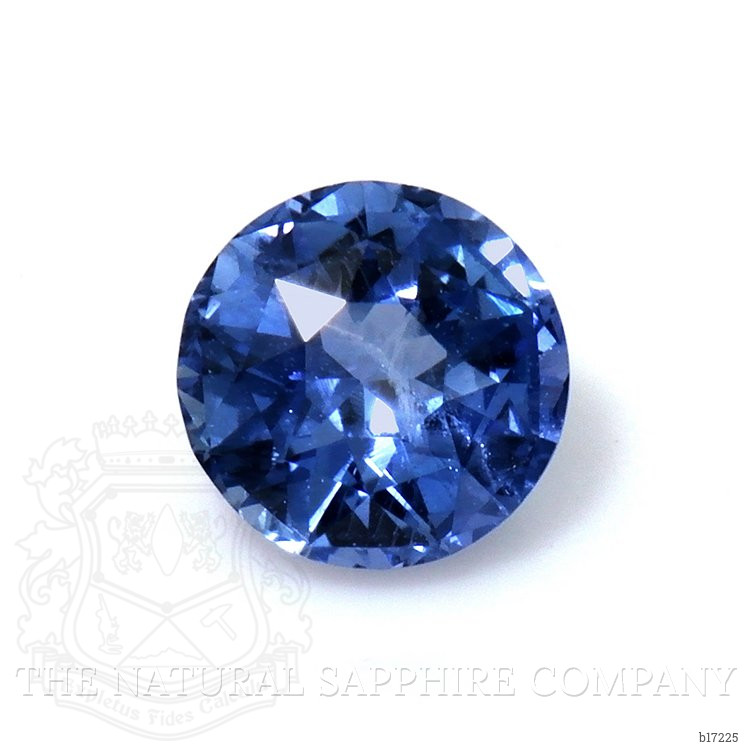 0.77 Ct. Blue Sapphire from Ceylon (Sri Lanka)
