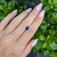 1.26 Ct. Blue Sapphire from Ceylon (Sri Lanka) Life Style