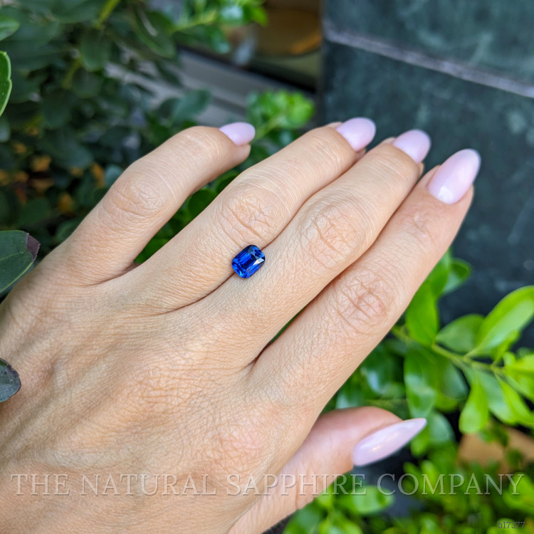 1.26 Ct. Blue Sapphire from Ceylon (Sri Lanka)