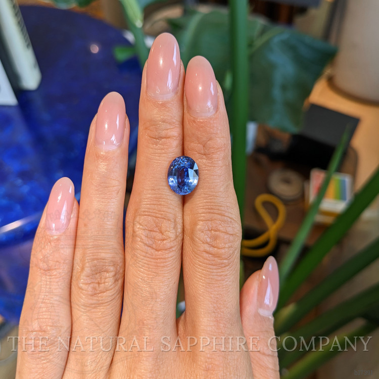 5.56 Ct. Blue Sapphire from Ceylon (Sri Lanka)