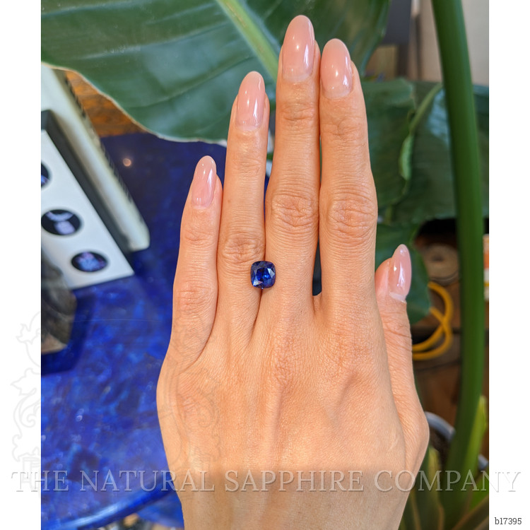 4.03 Ct. Blue Sapphire from Madagascar