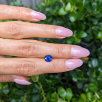 1.50 Ct. Blue Sapphire from Ceylon (Sri Lanka) Life Style