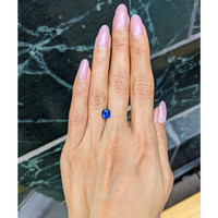 1.50 Ct. Blue Sapphire from Ceylon (Sri Lanka) Life Style