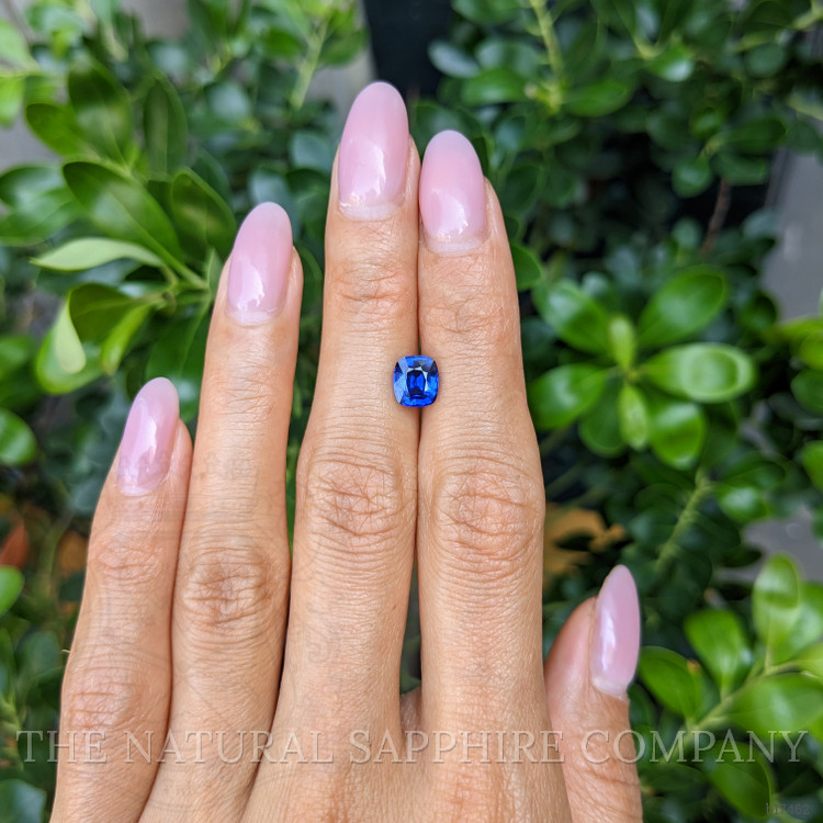 1.73 Ct. Blue Sapphire from Ceylon (Sri Lanka)