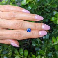 1.73 Ct. Blue Sapphire from Ceylon (Sri Lanka) Life Style