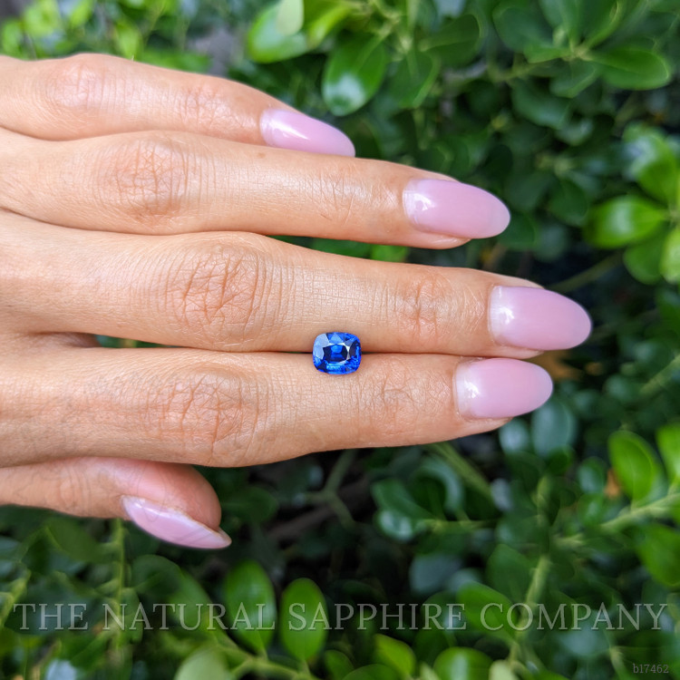 1.73 Ct. Blue Sapphire from Ceylon (Sri Lanka)