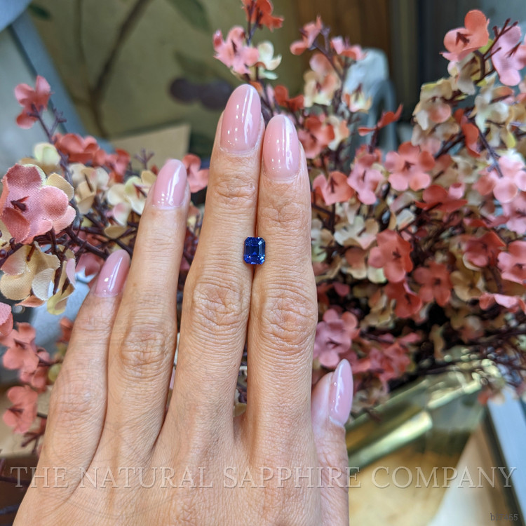 1.35 Ct. Blue Sapphire from Ceylon (Sri Lanka)
