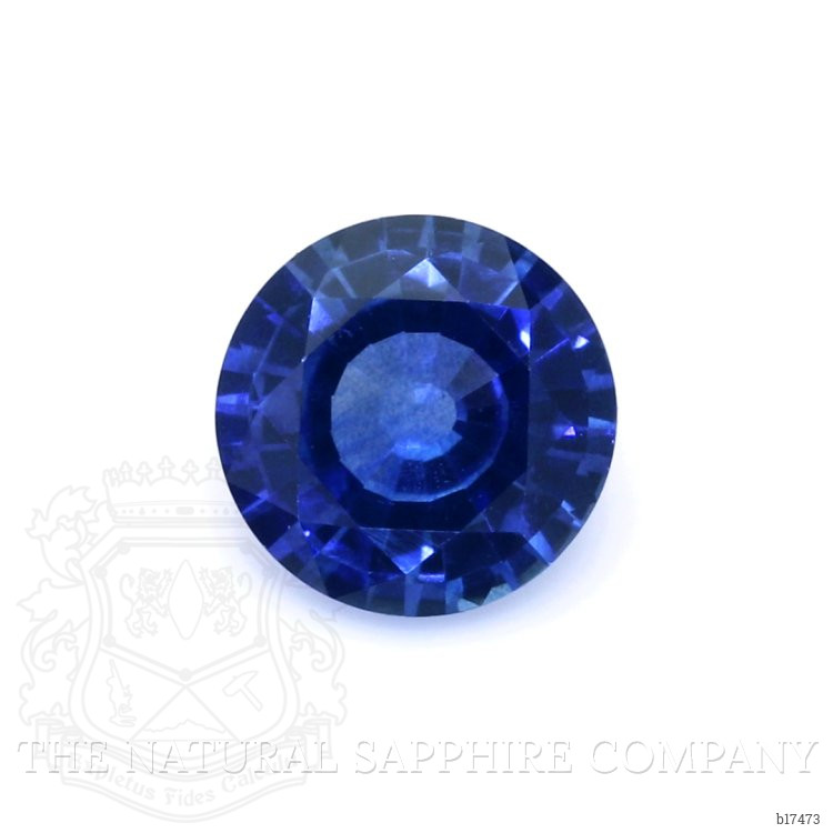 0.85 Ct. Blue Sapphire from Ceylon (Sri Lanka)