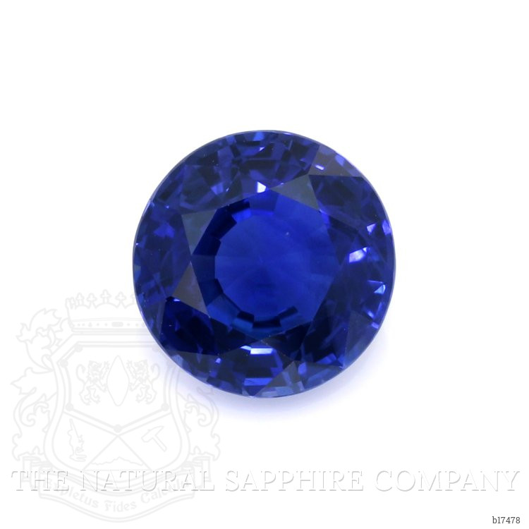 2.86 Ct. Blue Sapphire from Ceylon (Sri Lanka)