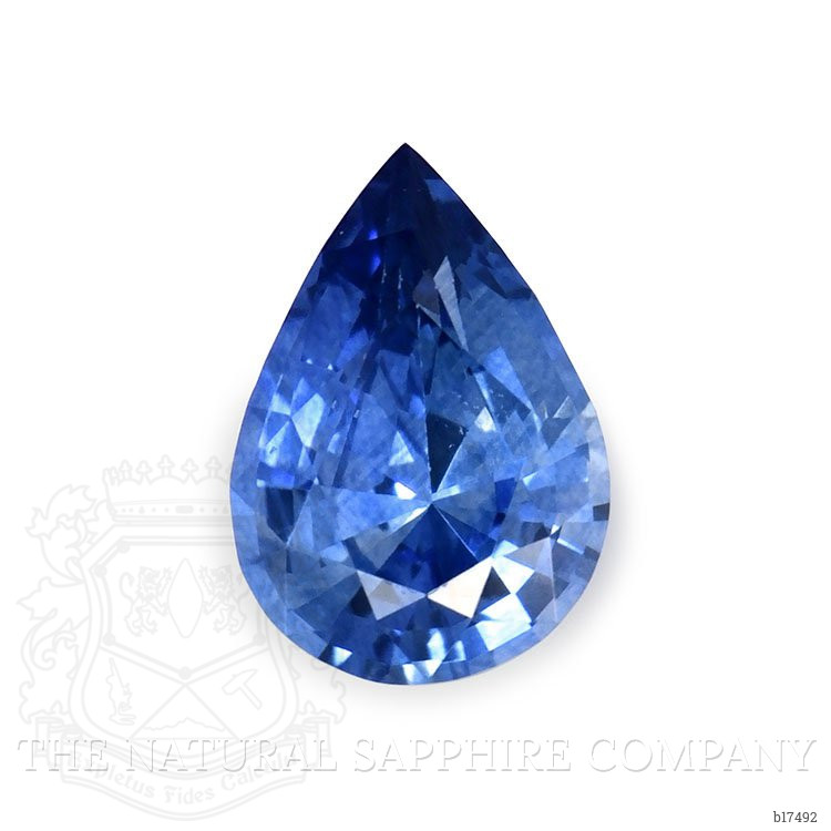 0.69 Ct. Blue Sapphire from Ceylon (Sri Lanka)