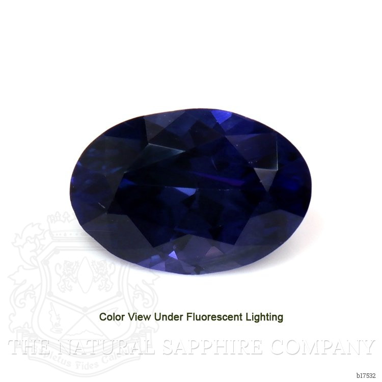 0.65 Ct. Color Change Sapphire from Ceylon (Sri Lanka)