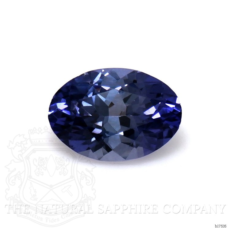 0.69 Ct. Blue Sapphire from Ceylon (Sri Lanka)