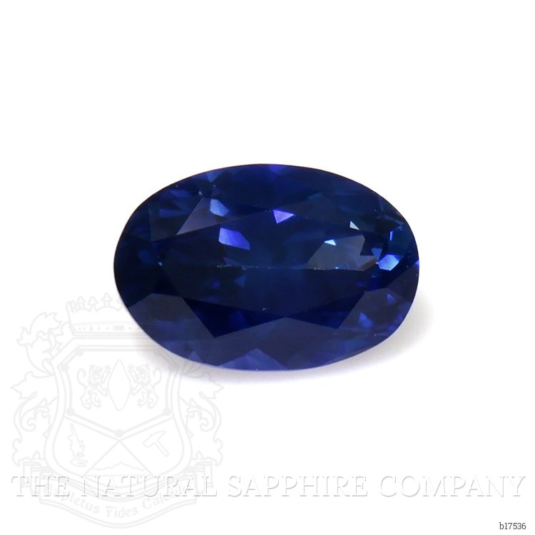 0.76 Ct. Blue Sapphire from Ceylon (Sri Lanka)