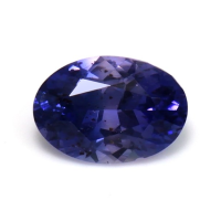 0.70 Ct. Purplish Blue Sapphire from Ceylon (Sri Lanka) Video
