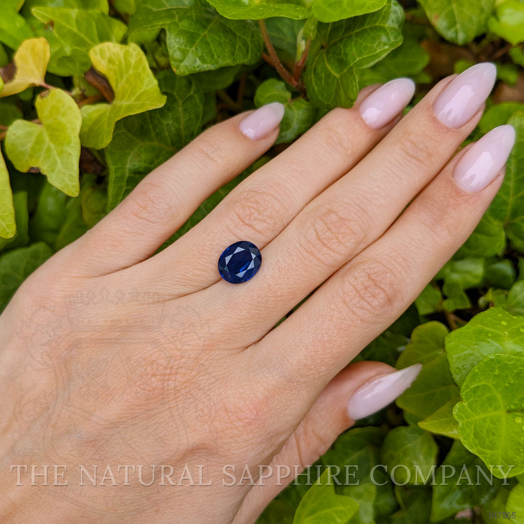 3.26 Ct. Blue Sapphire from Ceylon (Sri Lanka)