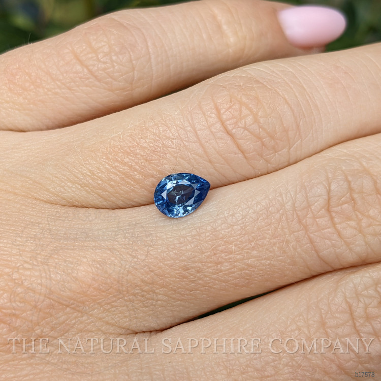 1.12 Ct. Blue Sapphire from Ethiopia