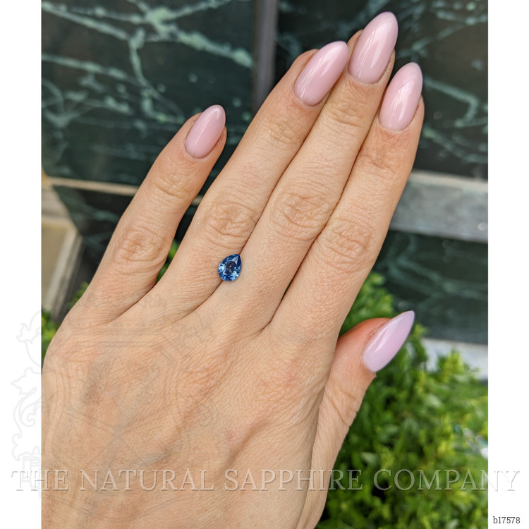 1.12 Ct. Blue Sapphire from Ethiopia