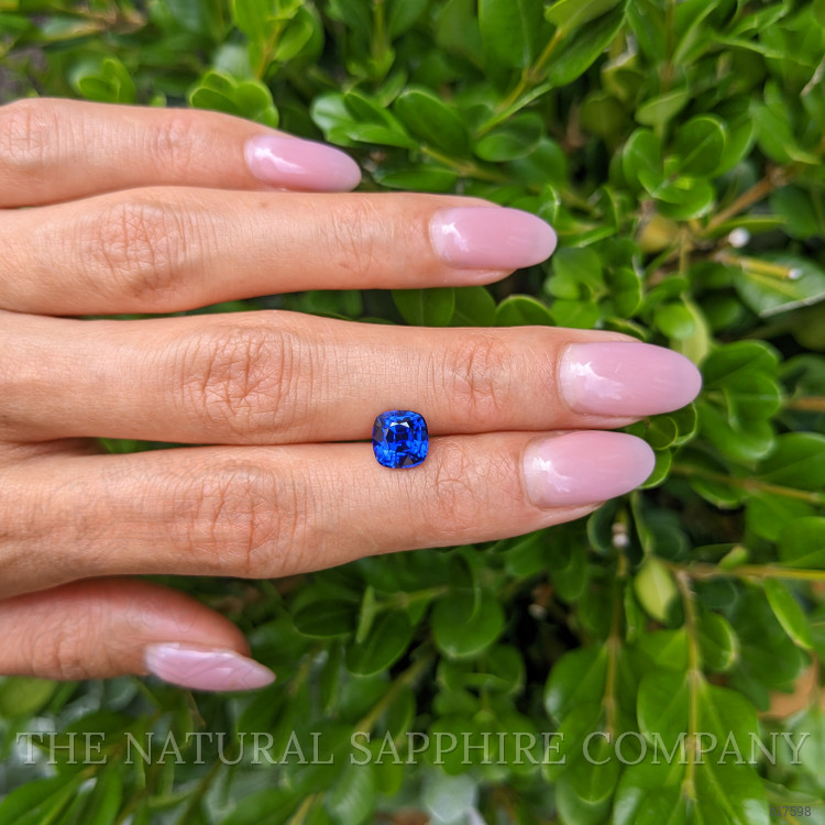2.27 Ct. Blue Sapphire from Ceylon (Sri Lanka)