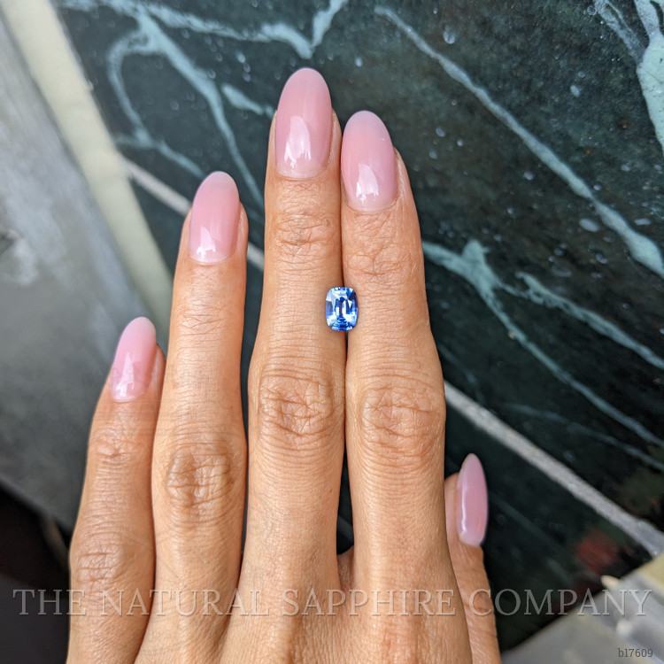 1.15 Ct. Blue Sapphire from Ceylon (Sri Lanka)