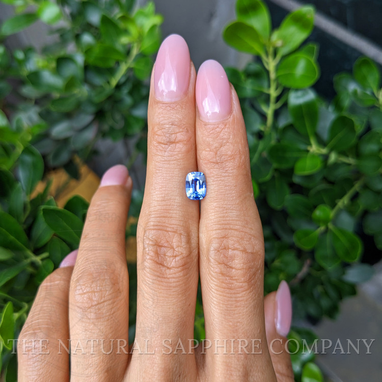 1.15 Ct. Blue Sapphire from Ceylon (Sri Lanka)