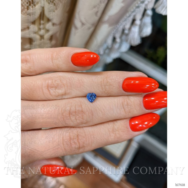 2.51 Ct. Blue Sapphire from Ceylon (Sri Lanka)