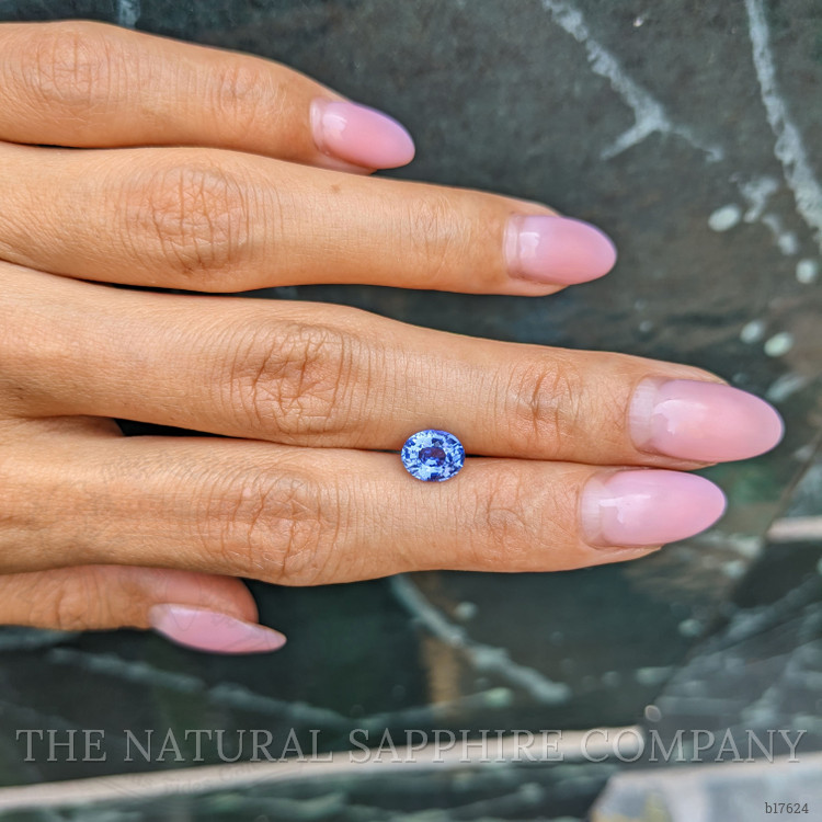1.58 Ct. Blue Sapphire from Ceylon (Sri Lanka)