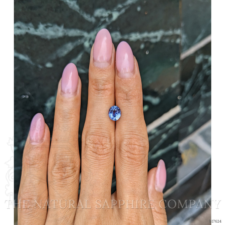 1.58 Ct. Blue Sapphire from Ceylon (Sri Lanka)