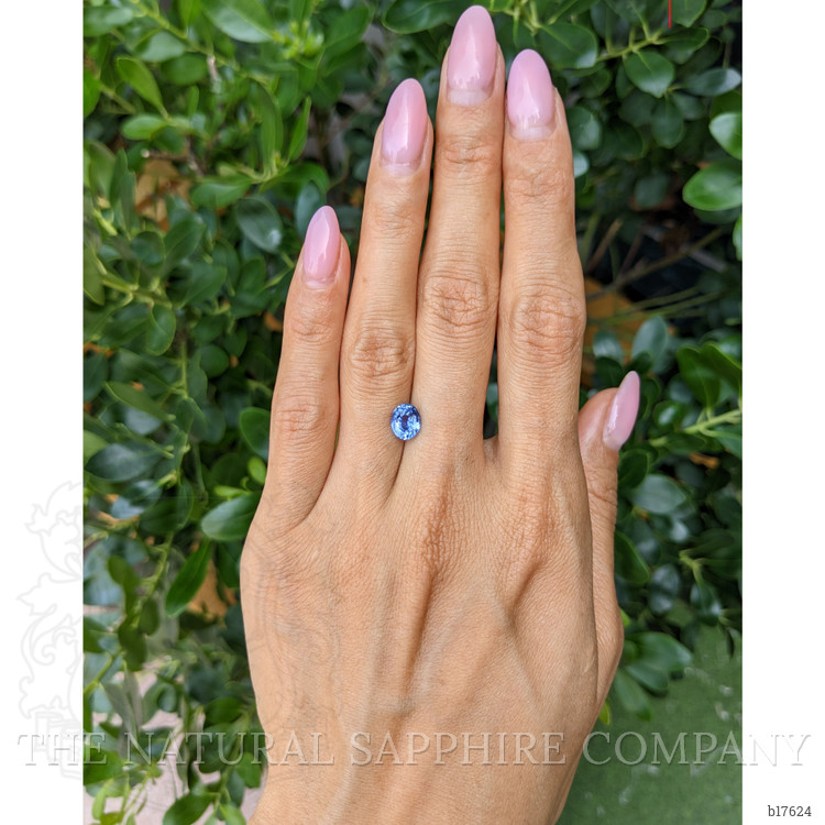 1.58 Ct. Blue Sapphire from Ceylon (Sri Lanka)
