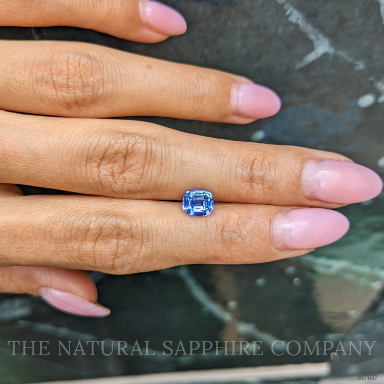1.40 Ct. Blue Sapphire from Ceylon (Sri Lanka)