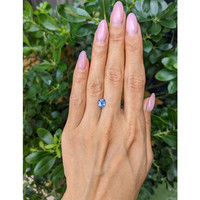 1.40 Ct. Blue Sapphire from Ceylon (Sri Lanka) Life Style