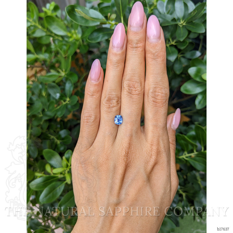 1.40 Ct. Blue Sapphire from Ceylon (Sri Lanka)