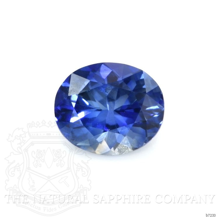 0.85 Ct. Blue Sapphire from Ceylon (Sri Lanka)