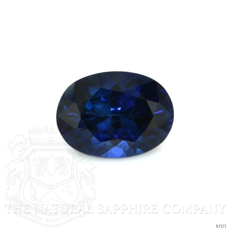 0.98 Ct. Blue Sapphire from Ceylon (Sri Lanka)