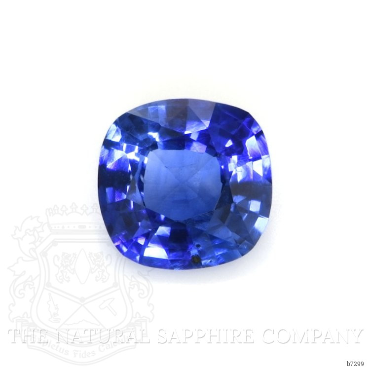 0.77 Ct. Blue Sapphire from Ceylon (Sri Lanka)