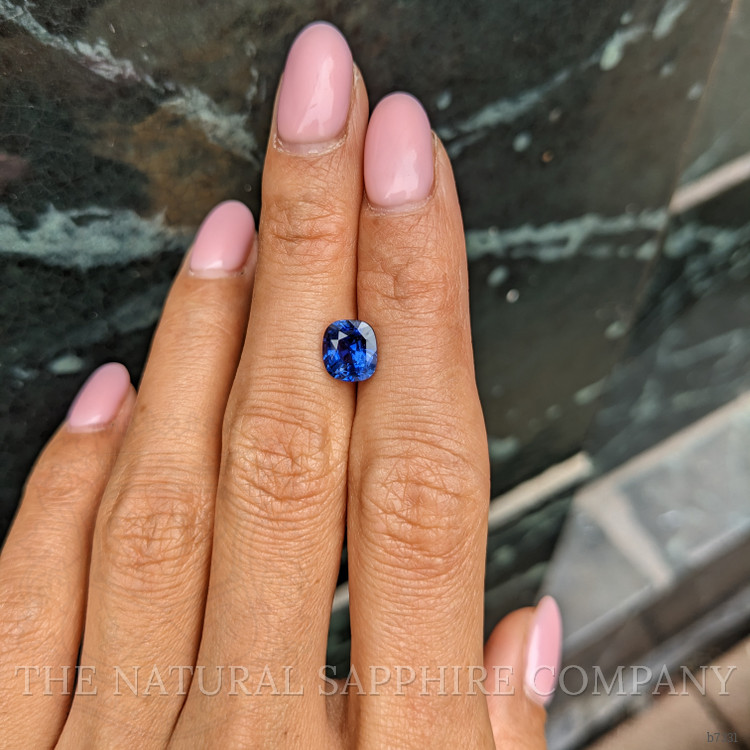 2.21 Ct. Blue Sapphire from Ceylon (Sri Lanka)