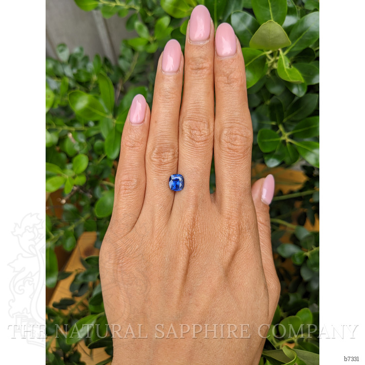 2.21 Ct. Blue Sapphire from Ceylon (Sri Lanka)