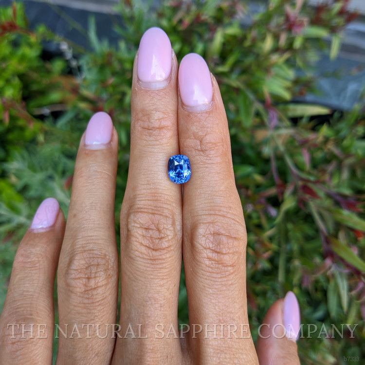 2.32 Ct. Blue Sapphire from Ceylon (Sri Lanka)