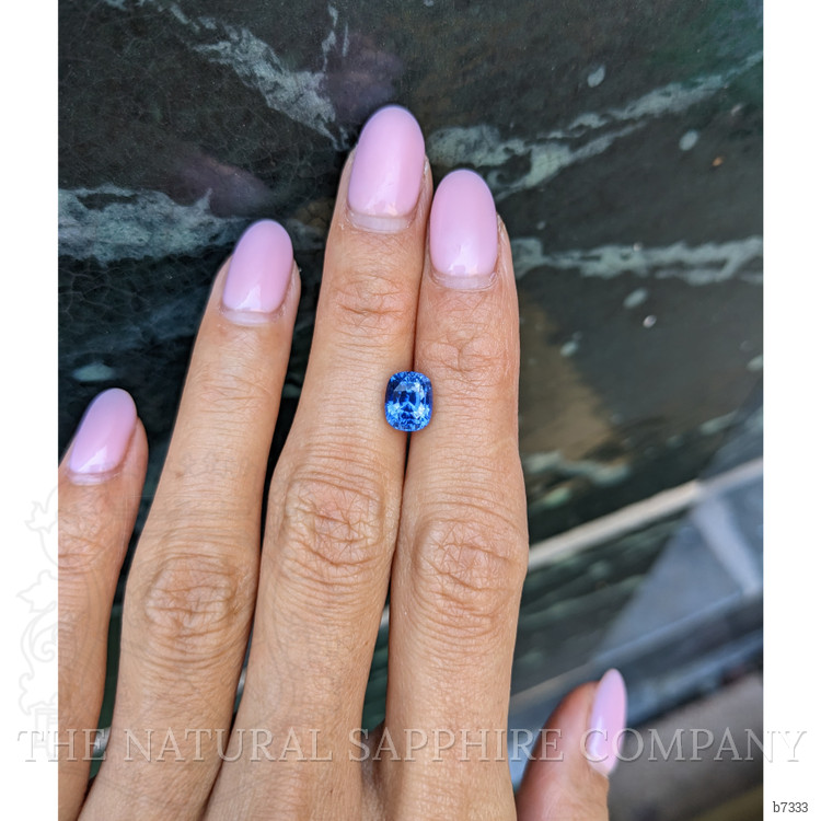 2.32 Ct. Blue Sapphire from Ceylon (Sri Lanka)